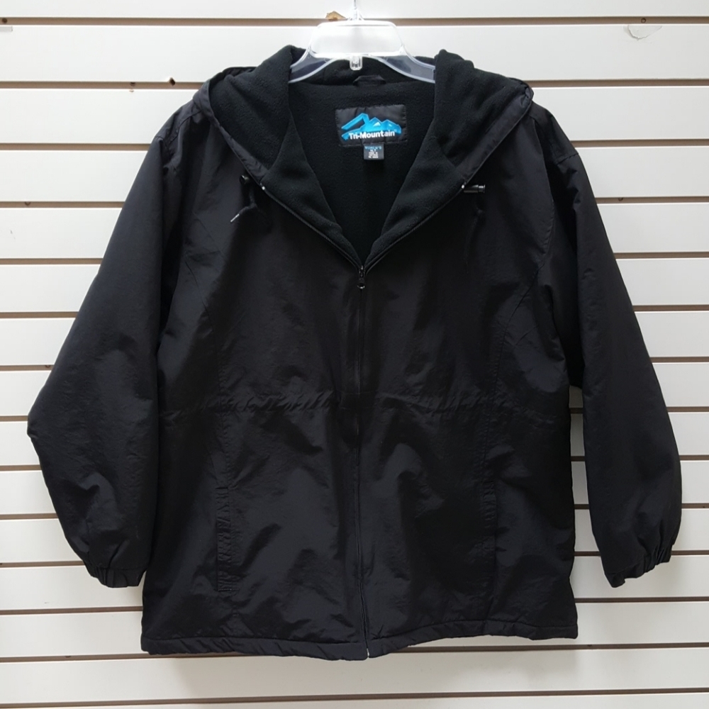 Tri-Mountain Coat NWOT, Black, Ladies XLT